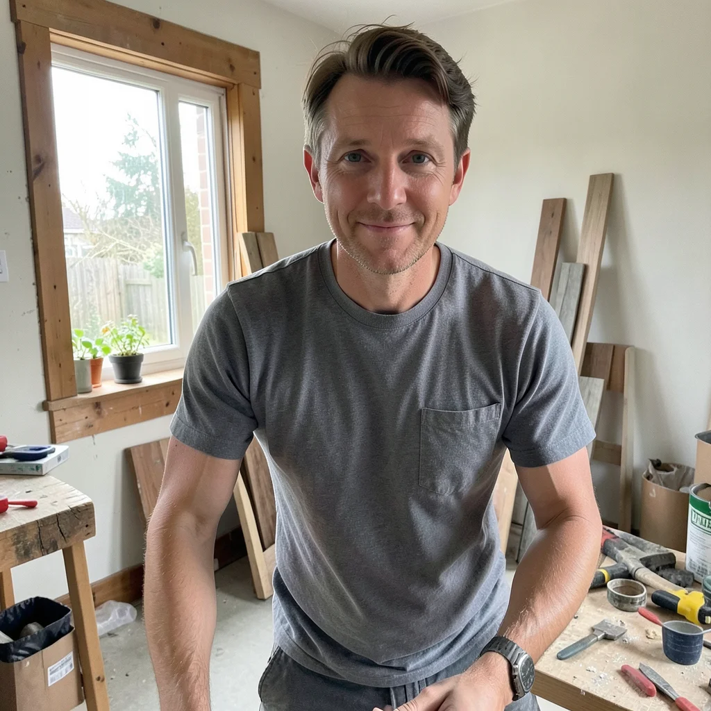 Portret van Pieter Jansen, vloerenexpert en Hongaarse punt specialist